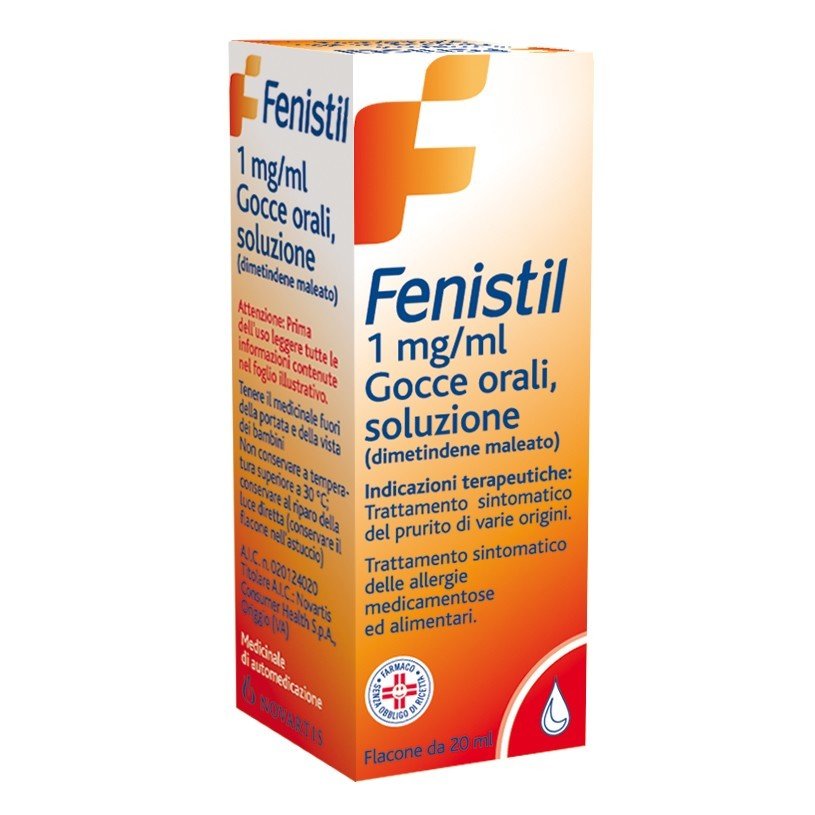 fenistil gel aufbewahrung Fenistil 1 mg/ml 20 ml Tropfen zum Einnehmen Lösung Antihistaminikum  Juckreiz – Farmacia Dottor Tili