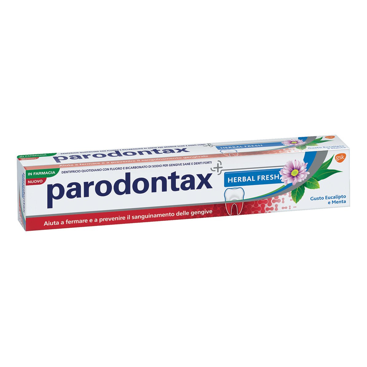 Parodontax herbal class dentifricio 1 tubo