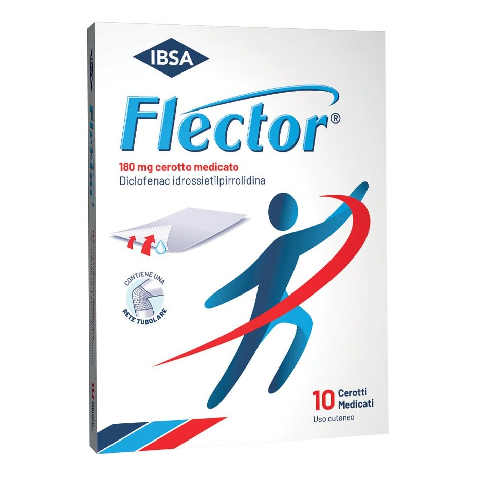 Flector 180mg 10 medicated plasters
