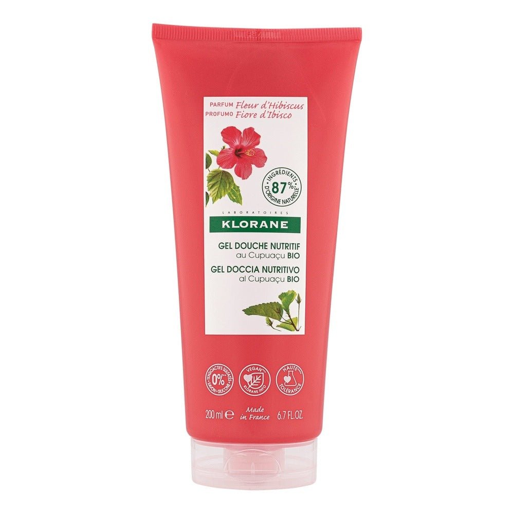 Klorane hibiscus flower shower gel