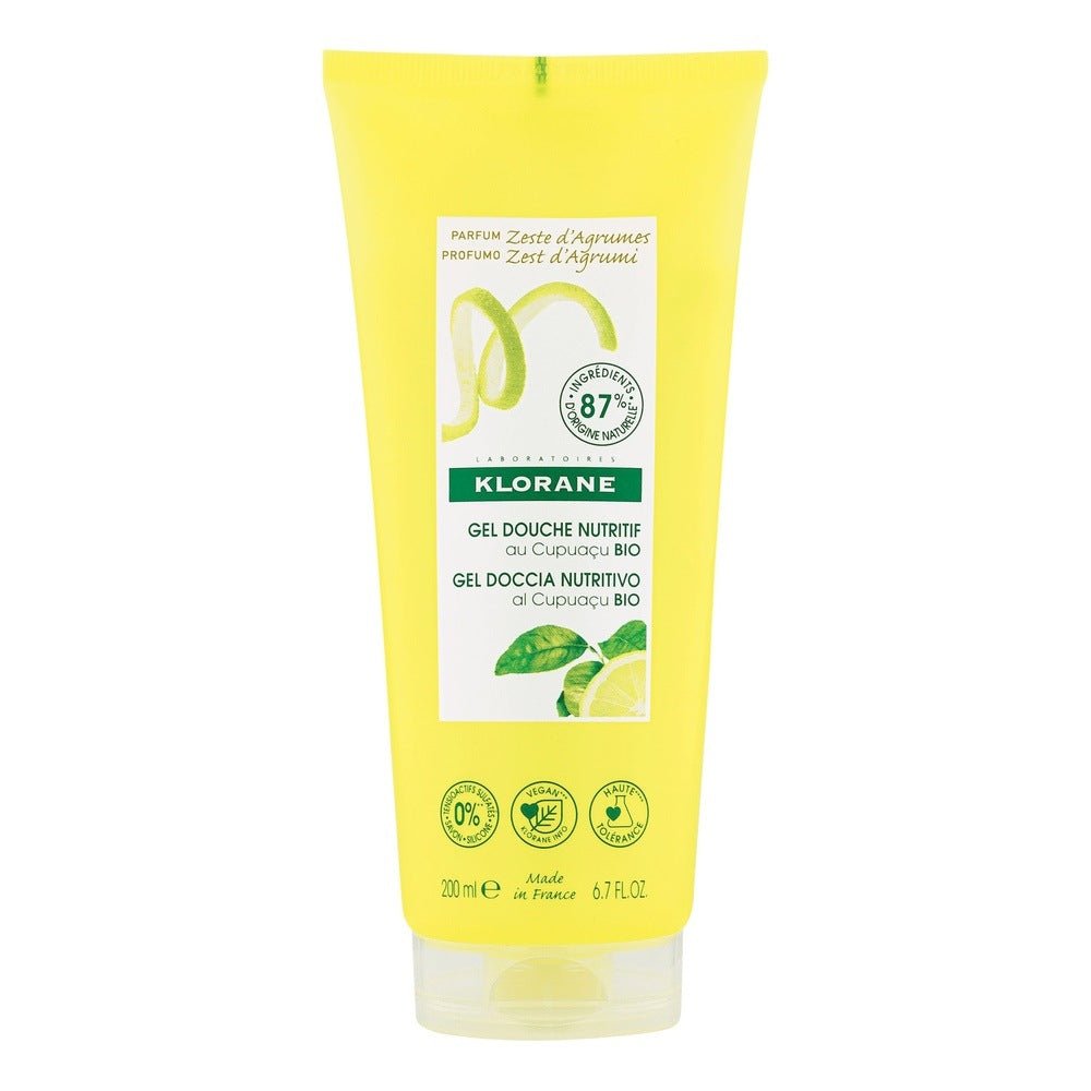 Klorane citrus zest shower gel