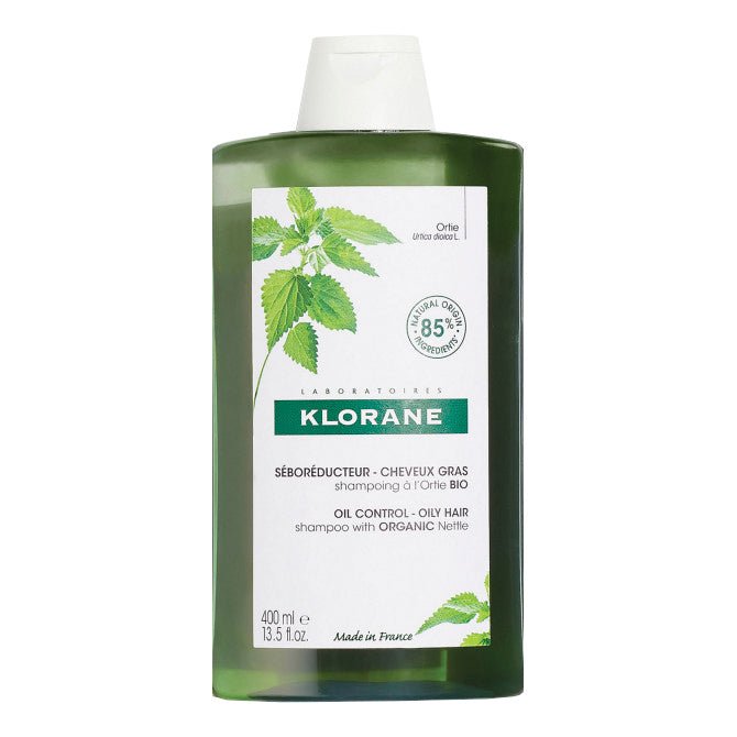 Klorane shampoing à l'ortie pour cheveux gras 400 ml