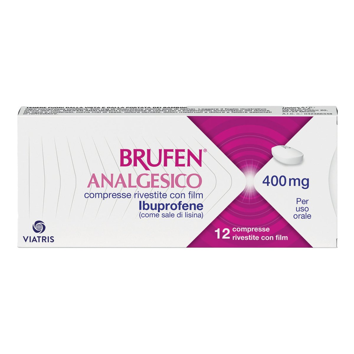 Brufen 400 mg 12 compresse rivestite