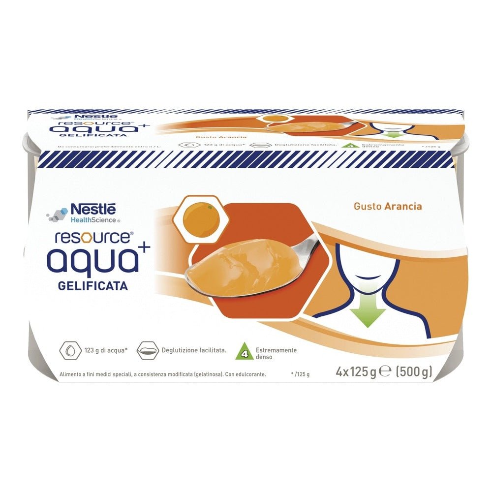 Nestlé Resource Aqua+ Orange 4x125g