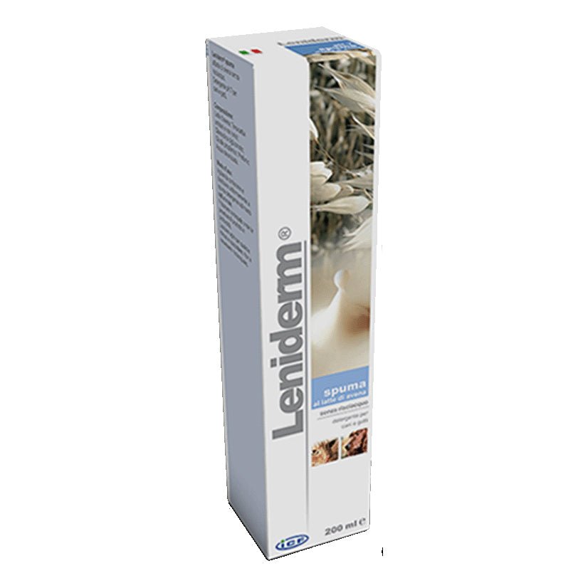 Leniderm spuma demachianta 200 ml animale