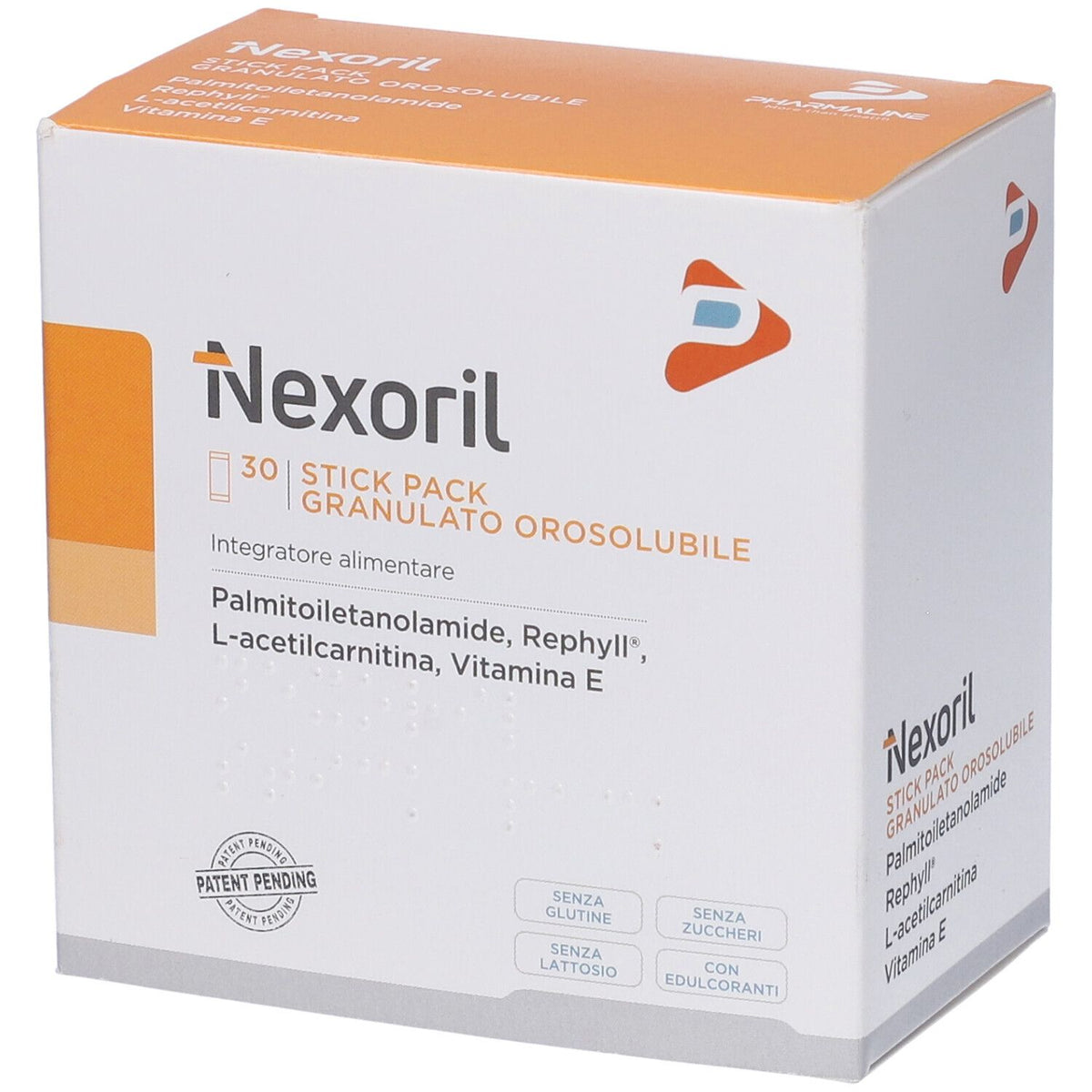 Nexoril 30 stick pack suplemento de ácido fólico