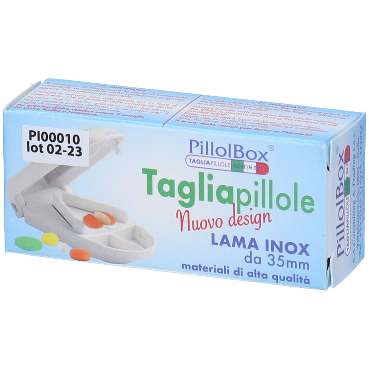 Pillolbox Pill Cutters S.A. Consulting & Trading