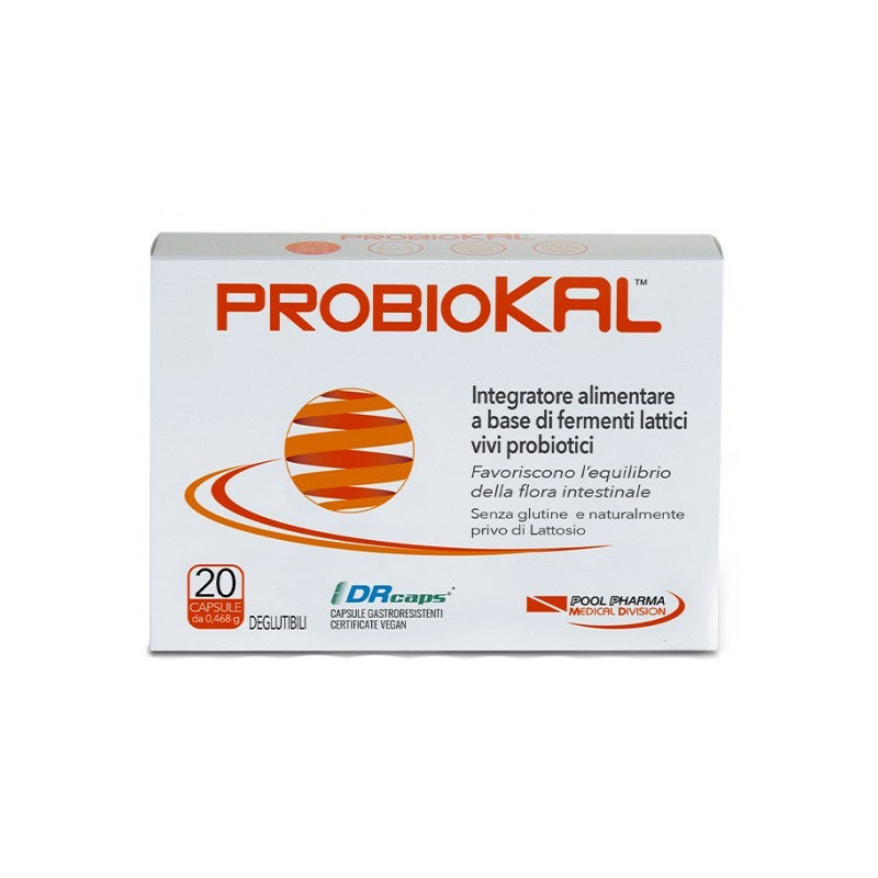Probiokal 20 capsule fermenti + potassio - MINSAN 943941649
