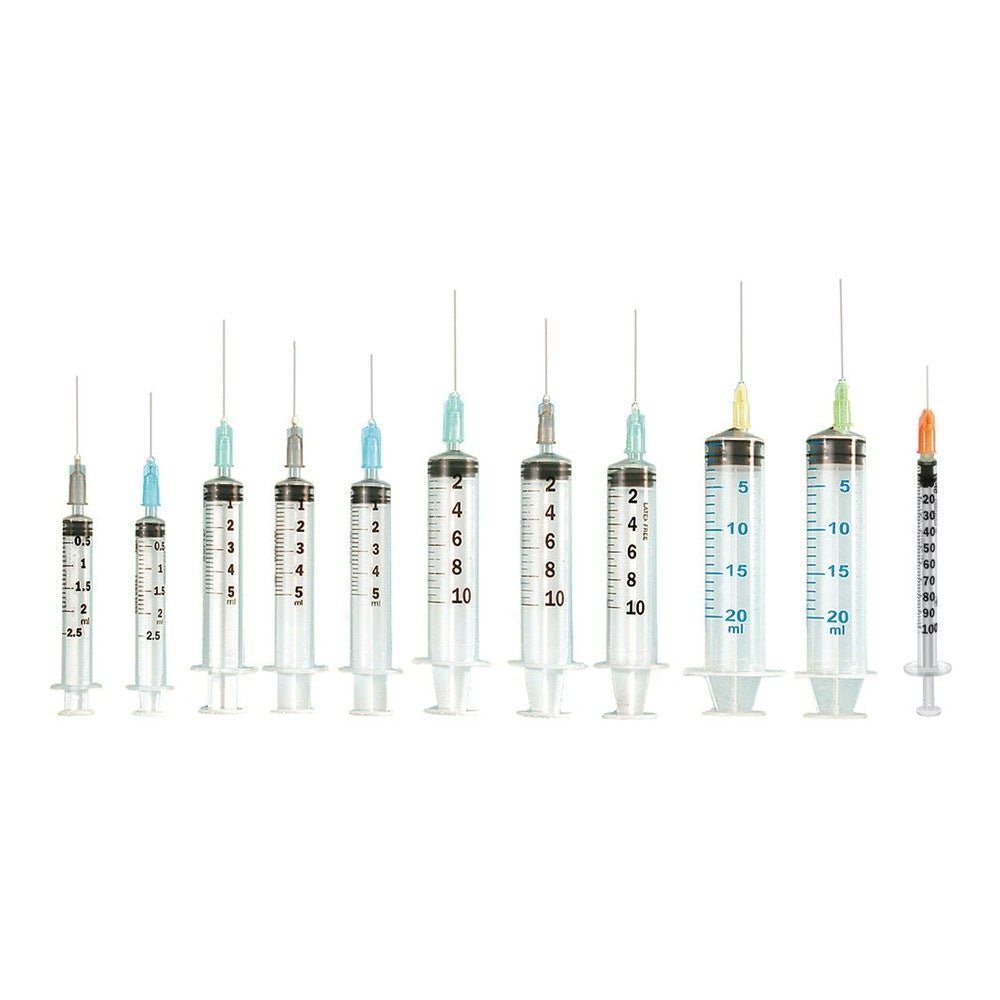 Kunststoffspritze ECC G21 Nadel 20ml