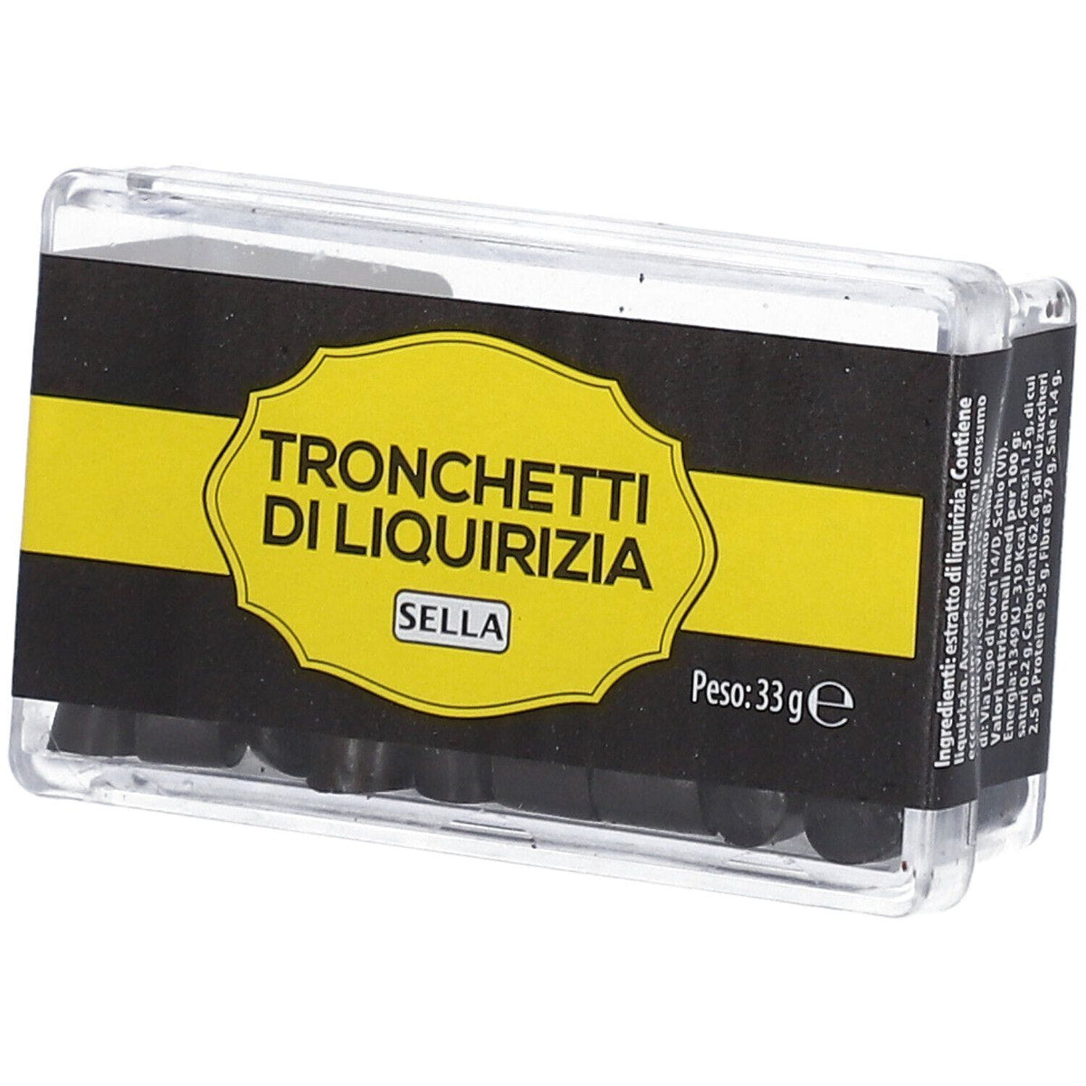 Licorice logs 33g box - MINSAN 908972476