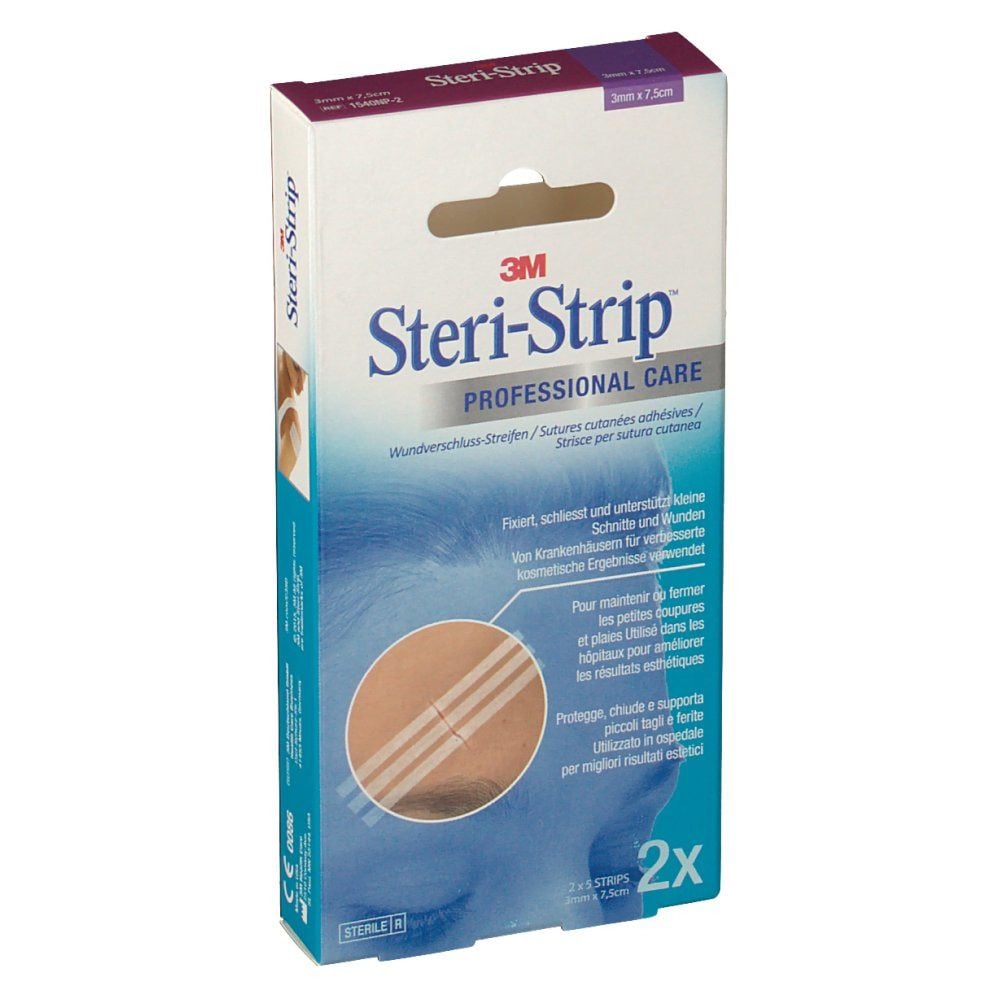 Steri-Strip plasters 3x75mm 10 pieces - MINSAN 930048107