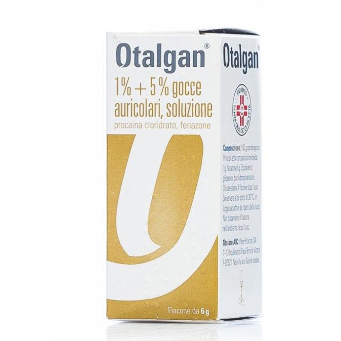 Otalgan 1 % + 5 % Ohrentropfenlösung 6 g