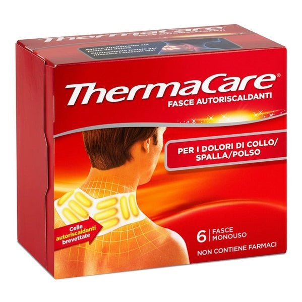 Fasce Autoriscaldanti A Calore Terapeutico Thermacare Collo Spalla Polso 6 Pezzi
