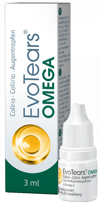 Evotears Omega lipid-restorative eye drops 10 ml