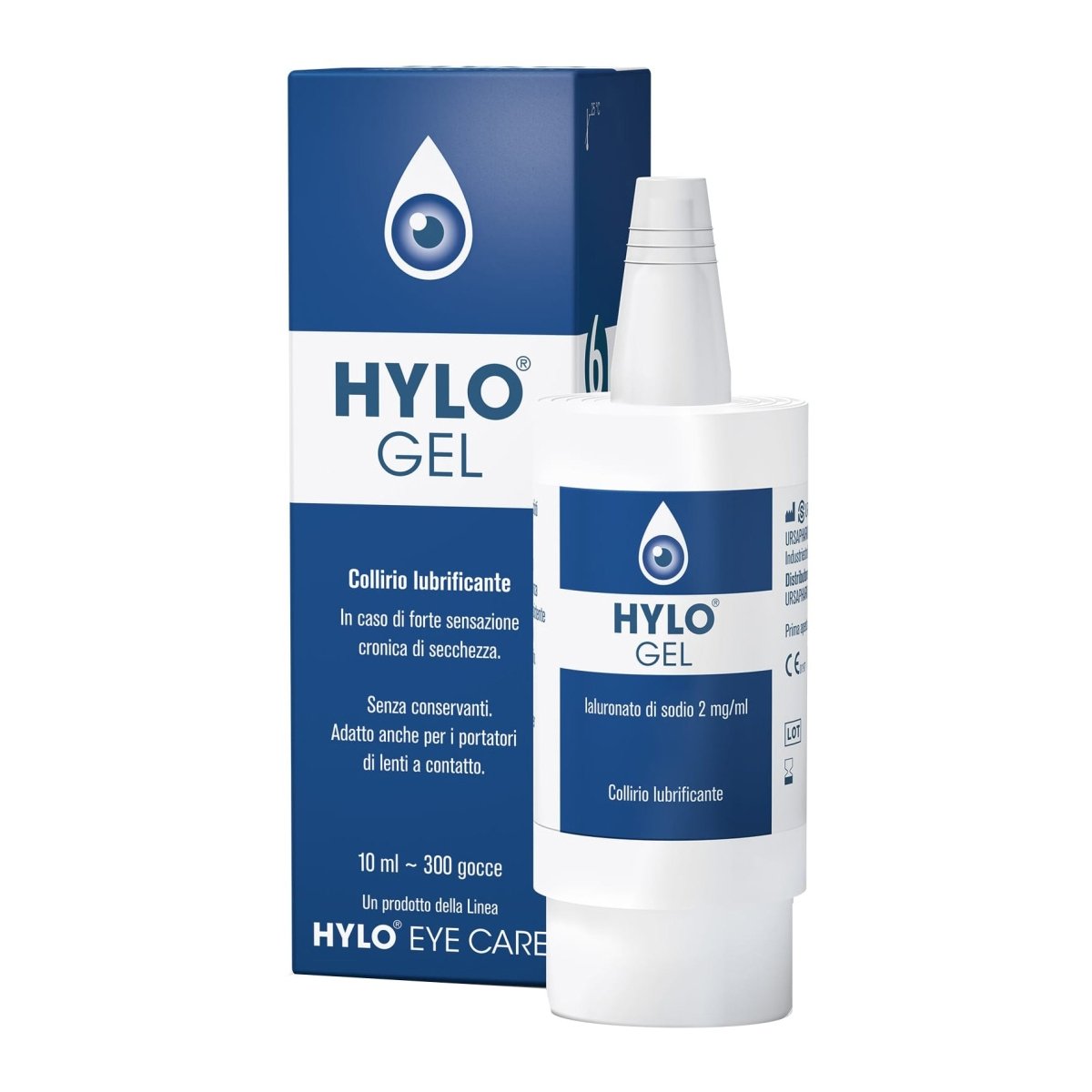 Hylo Gel collyre lubrifiant 10 ml