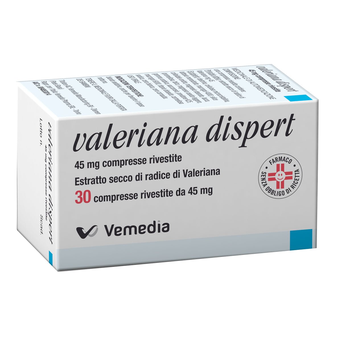 Valeriana Dispert 45 mg 30 obloženih tableta