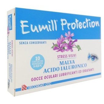 Eumill Protection Gocce Oculari 10 Flaconcini Monodose 0,5 ml