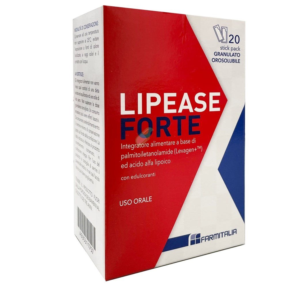Lipease Forte Integratore 20 Bustine Orosolubili