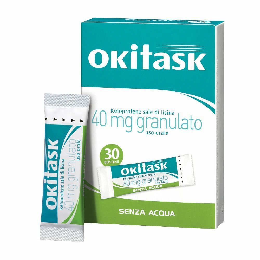 Okitask 30 bustine granulato 40 mg.