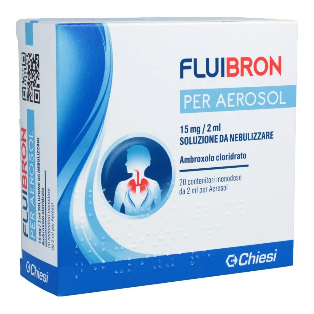 Fluibron Aerosol 20 Fläschchen 15 mg/2 ml