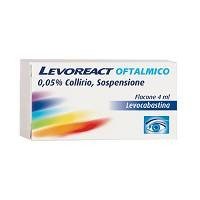 Levoreact Ofta Eye Drops 4 ml 0.5 mg/ml