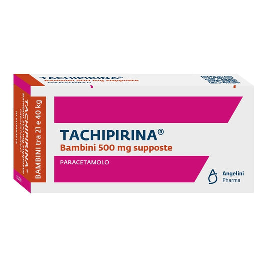 Tachipirina bambini 500 mg 10 supposte