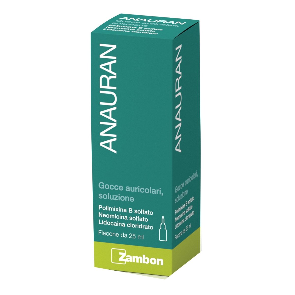 Anauran 25 ml gocce auricolari soluzione