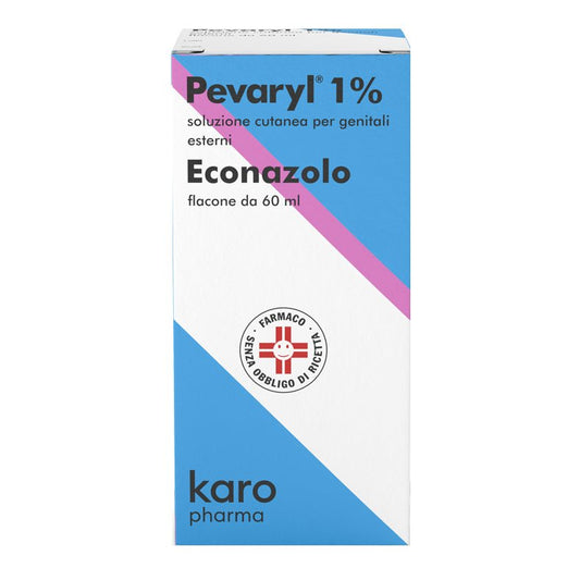 Pevaryl 1 % 60 ml soluzione cutanea genitali esterni