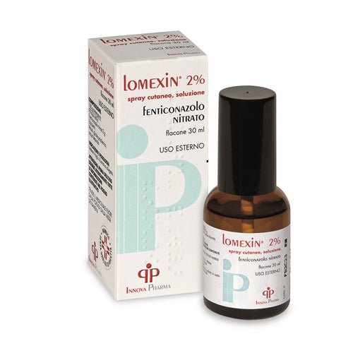 Lomexin 20 mg/g 30 ml spray cutaneo soluzione
