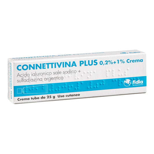 Connettivina Plus 0, 2 % + 1 % 25 g crema