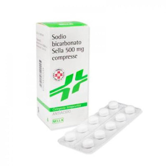 Sodio bicarbonato Sella 500 mg 50 compresse