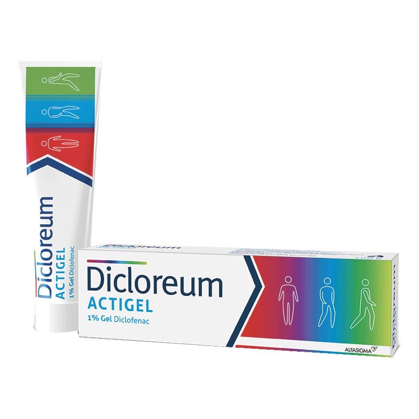 Dicloreum Actigel 1 % 100 g gel
