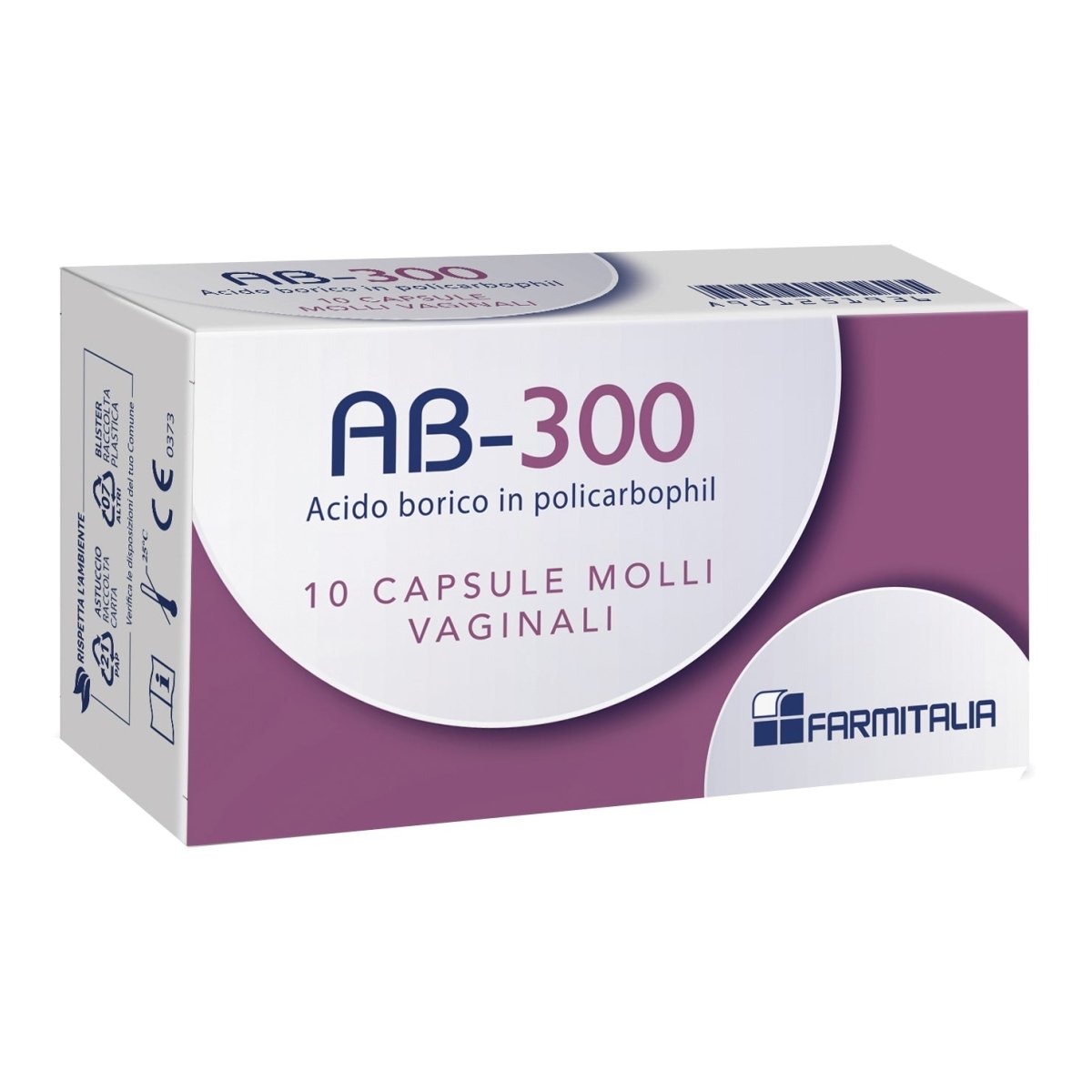 AB300 vaginale capsules 10 stuks probioticum
