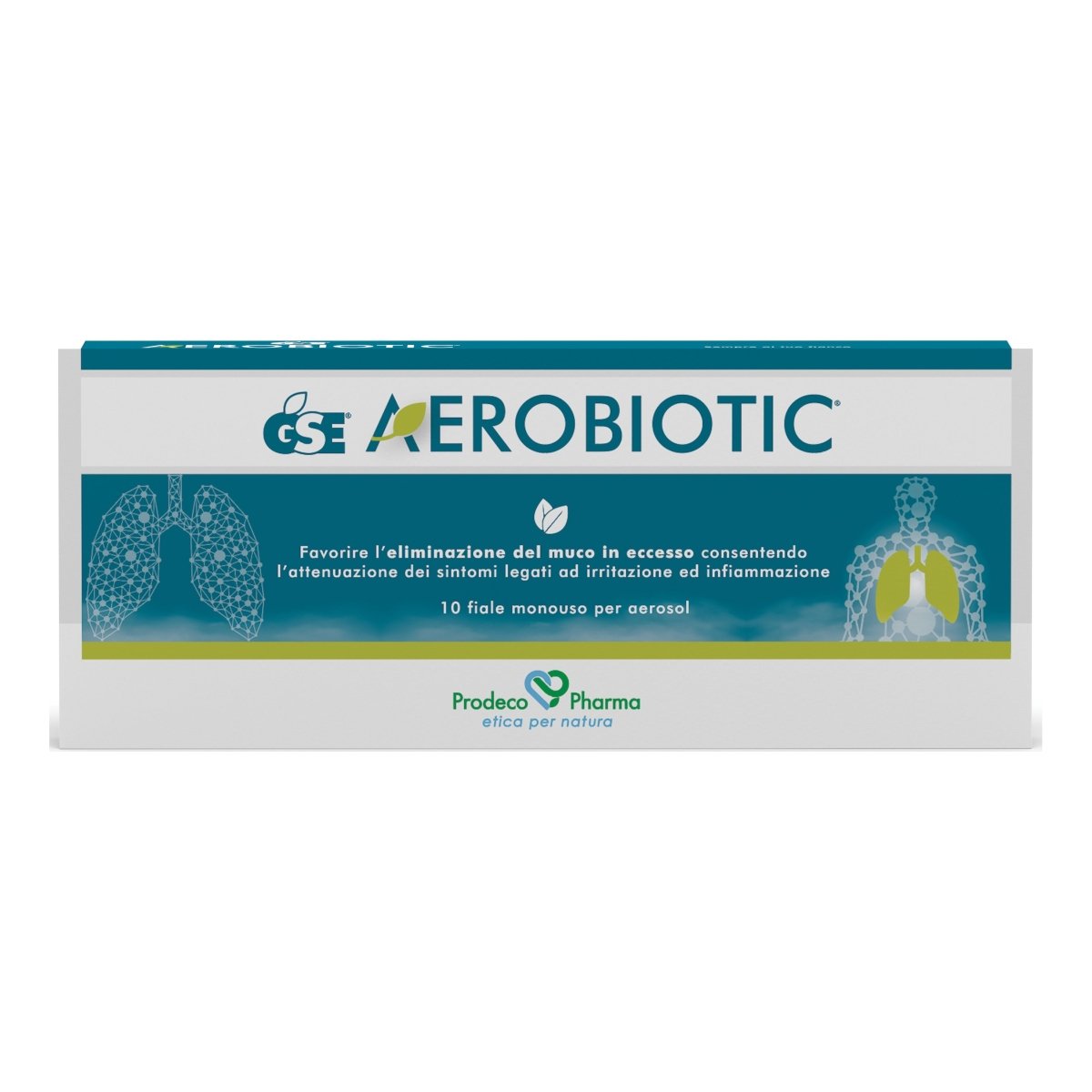 GSE Aerobiotic 10 fiale × 5 ml respiratorio