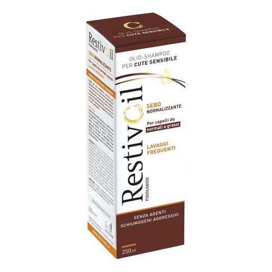 Restivoil olio shampoo fisiologico sebonormalizzante 250ml