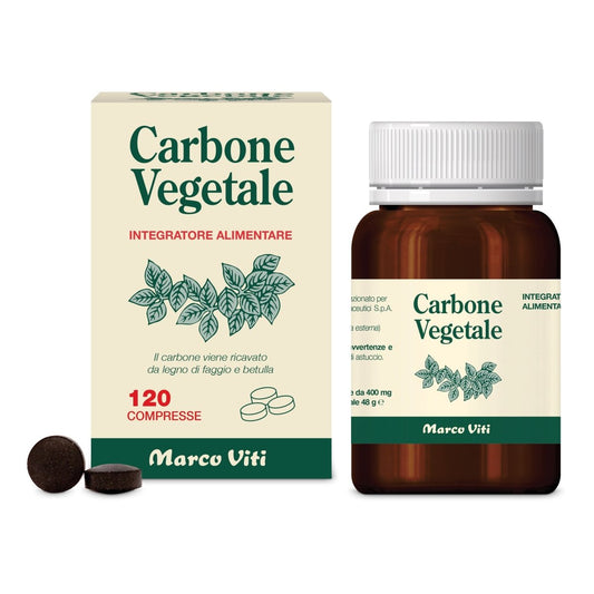 Carbone vegetale 120 compresse digestione