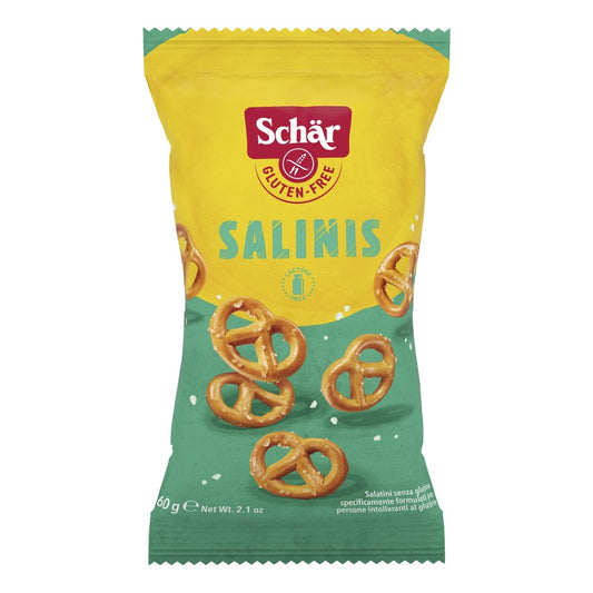 Schär Salinis salatini 60 g snack senza glutine