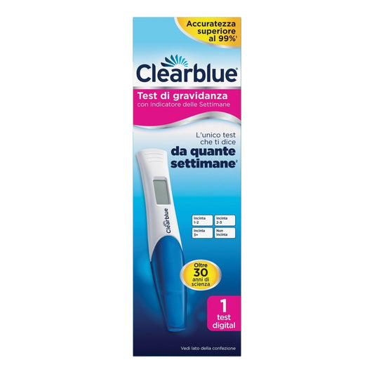 Clearblue test gravidanza indicatore settimane 1 pezzo