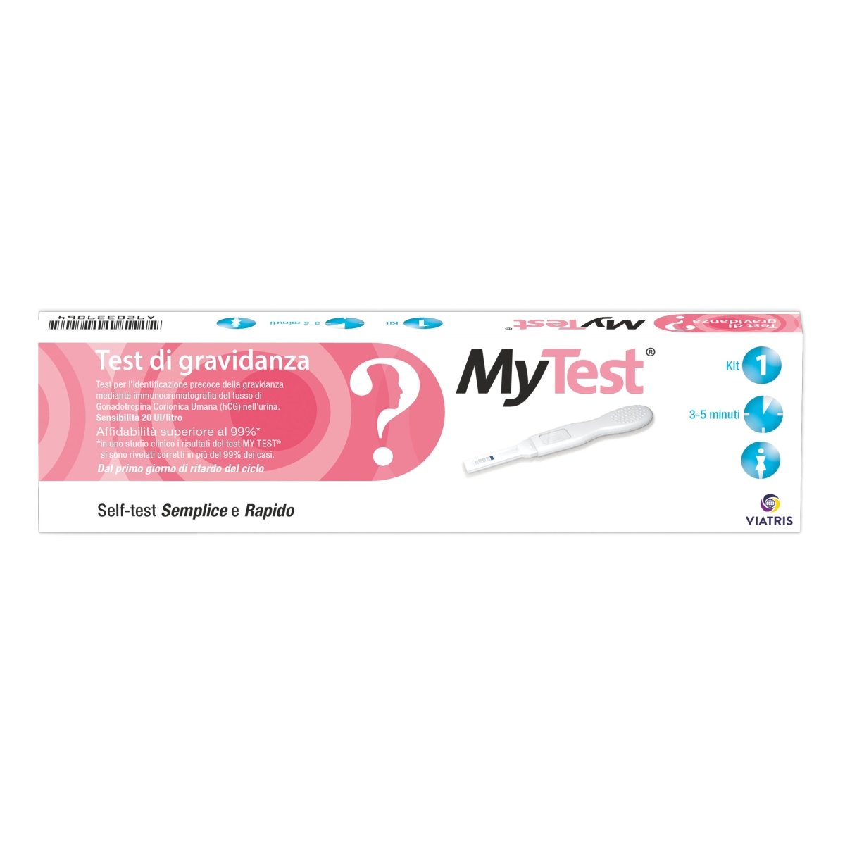 MyTest test gravidanza 1 pezzo stick rapido