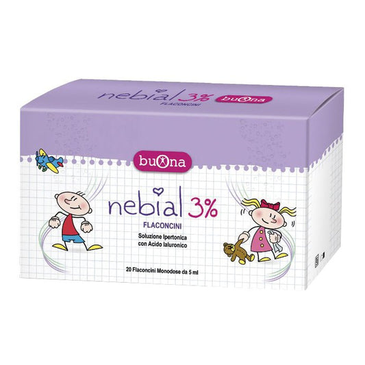 Nebial flaconcini nasali 3 % 20 × 5 ml