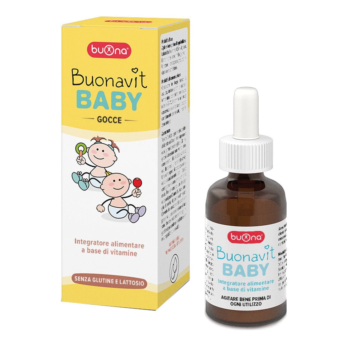 Buonavit Baby 20 ml gocce vitamina D bambini
