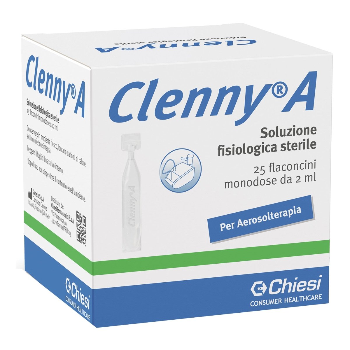 Clenny A soluzione fisiologica 25 flaconcini 2 ml
