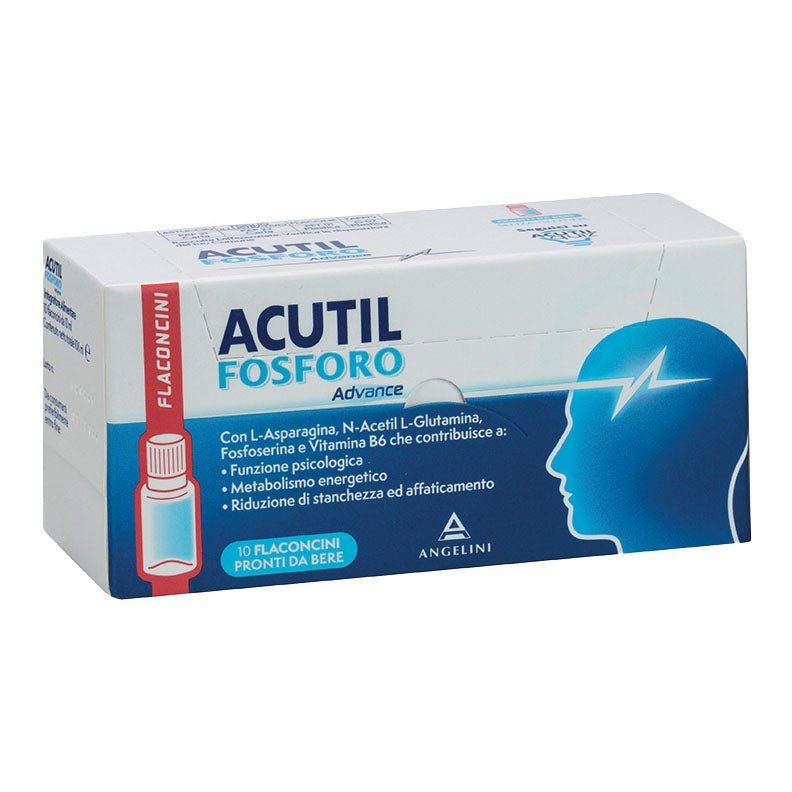 Acutil Fosforo Advance 10 flaconcini memoria + energia