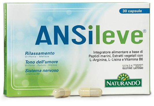 Ansileve 30 capsule rilassamento + sonno