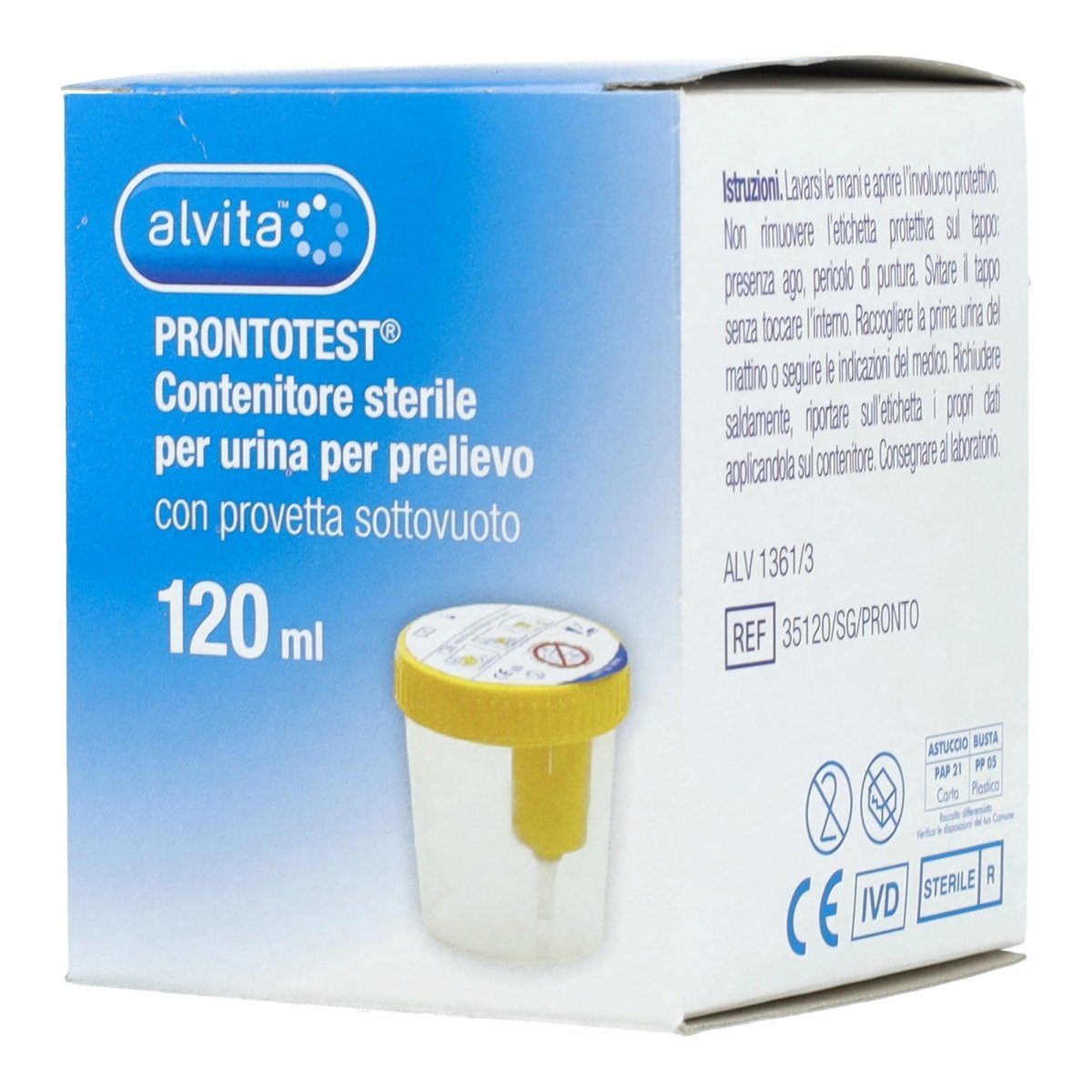 Alvita Prontotest cont urinari 1 confezione