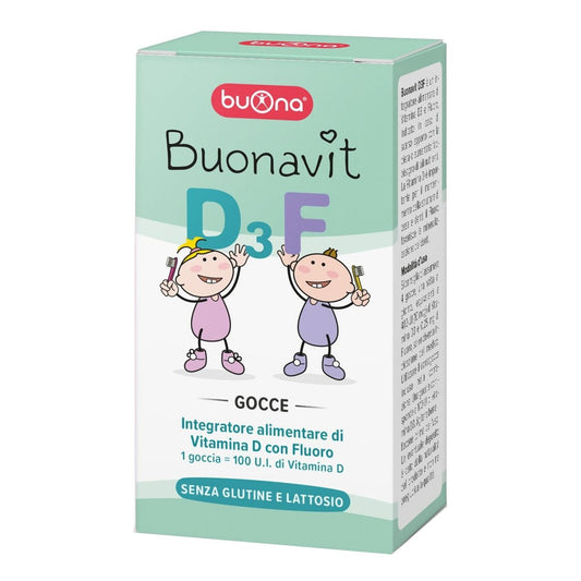 Buonavit D3F 12 ml gocce vitamina D