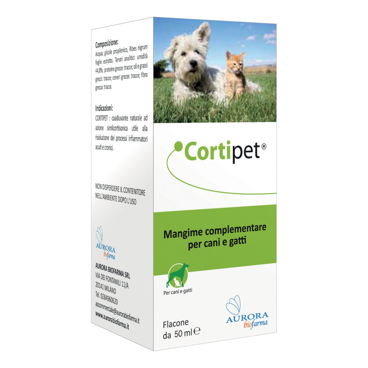 Cortipet 50 ml cortisonico veterinario