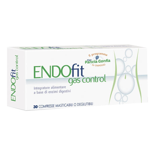 Endofit Gas Control 30 compresse gonfiore addominale