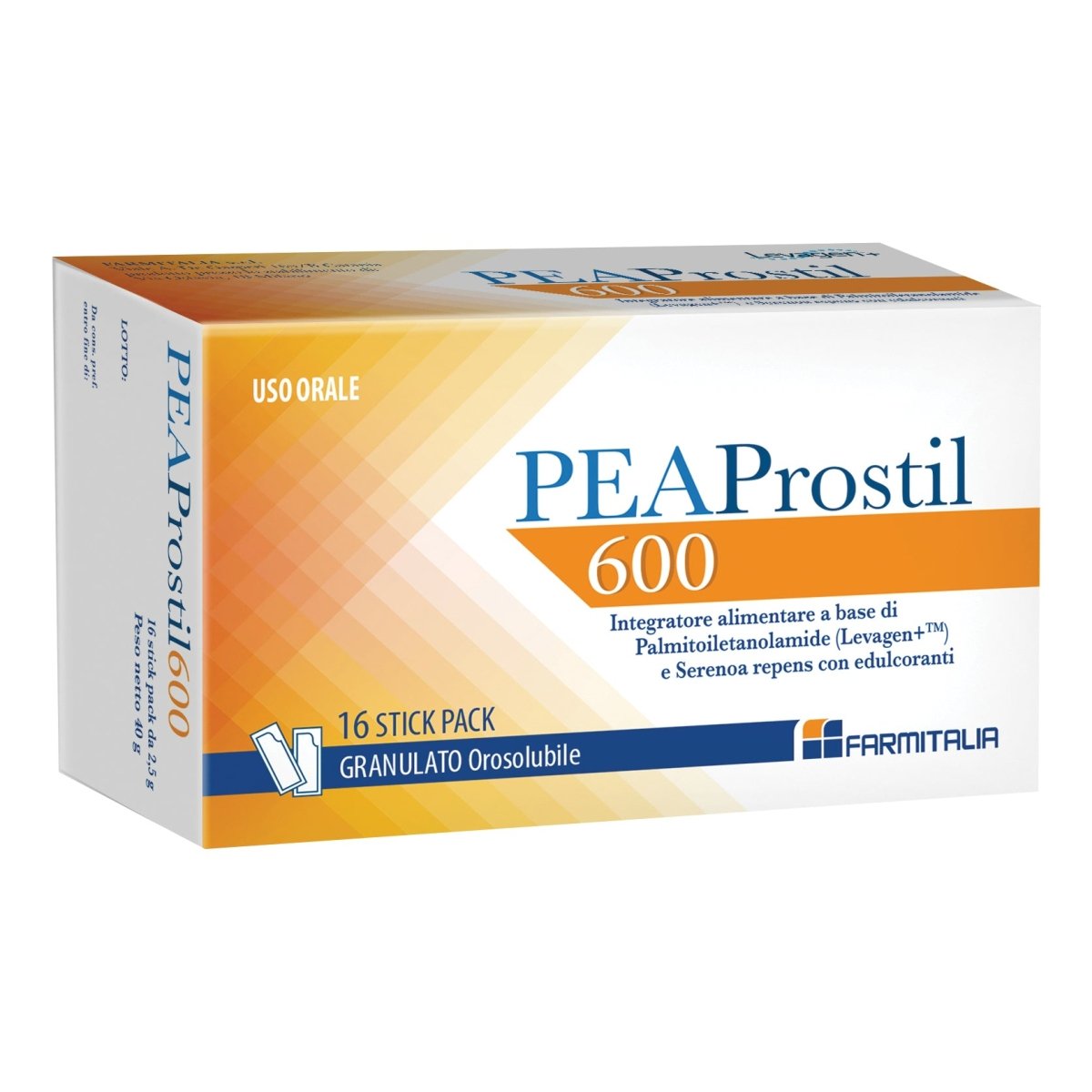 Peaprostil 600 16 stick pack prostata