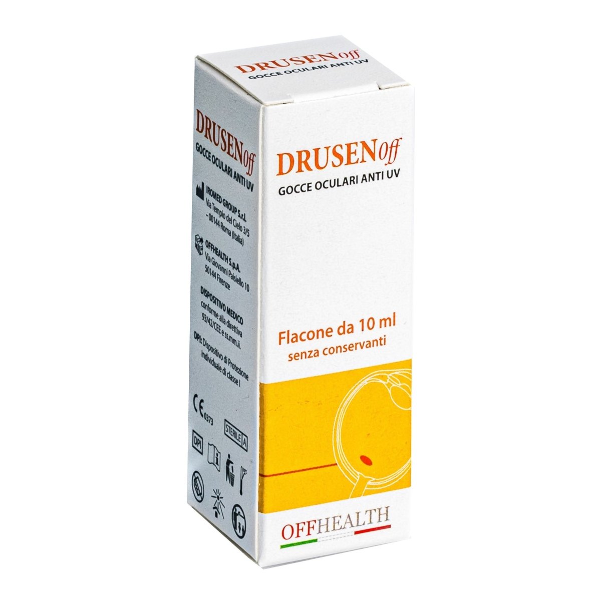 Drusenoff collirio 10 ml retina maculopatia